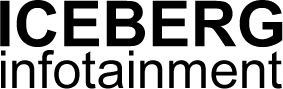 Iceberg Infotainment Black logo
